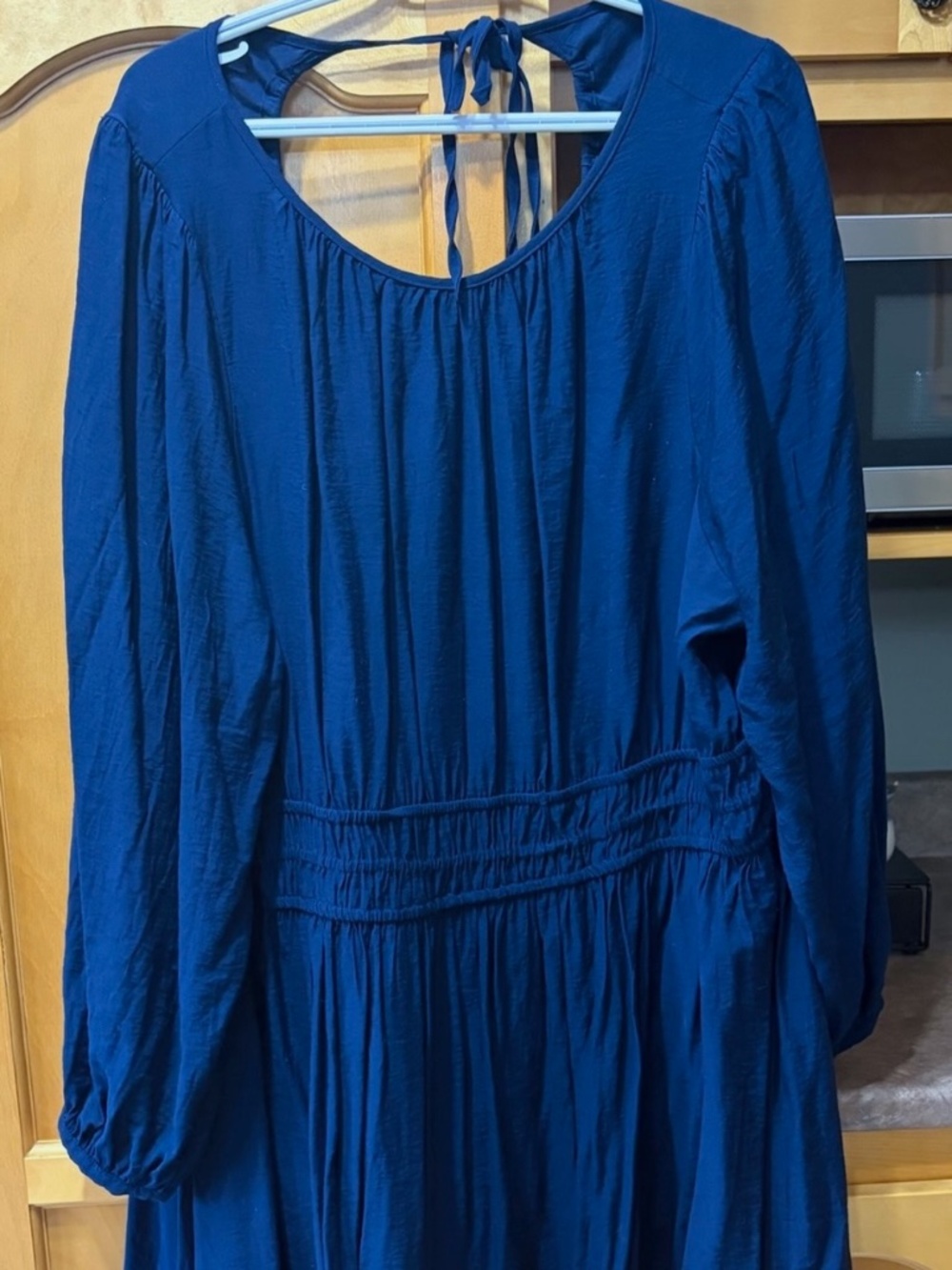 Madewell Sophia Open-Back Mini Dress